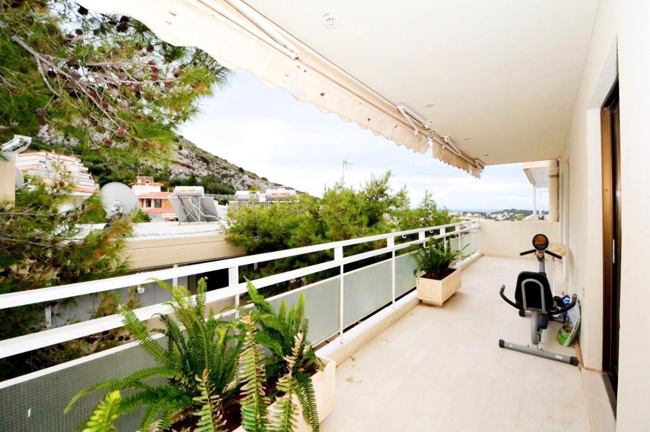 אתונה Villasonboard Vouliagmeni Penthouse Veranda Sea-View & Beach מראה חיצוני תמונה